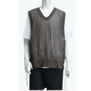 Sise - 最終値下げ SISE 23SS VEST KNIT (KHAKI )の通販 by なみかぜ's