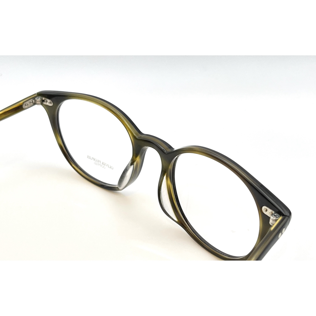 Oliver Peoples(オリバーピープルズ)の【新品】Oliver Peoples メガネ　Mikett ブラックオリーブ メンズのファッション小物(サングラス/メガネ)の商品写真