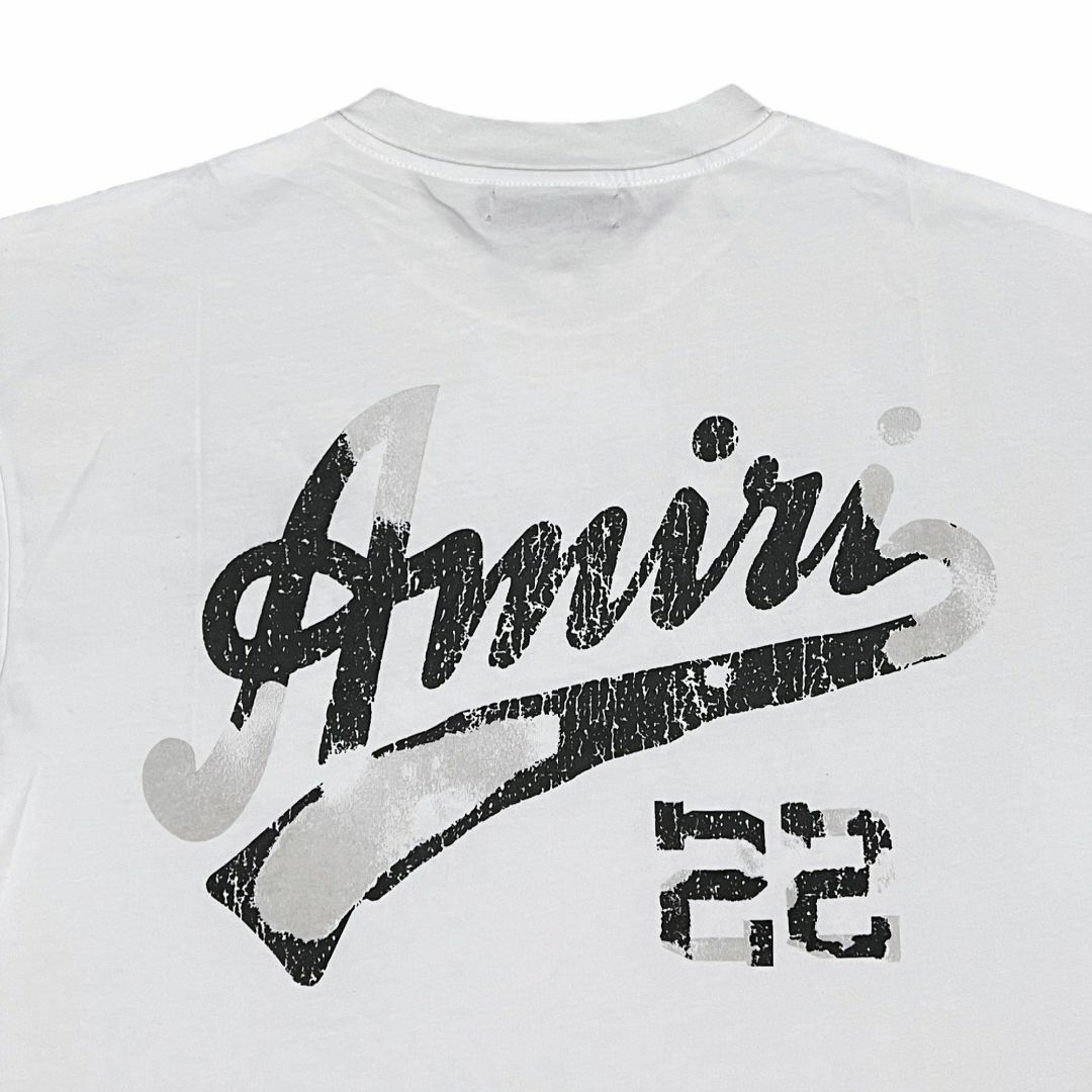 AMIRI アミリ 22 JERSEY Tシャツ ホワイト L23cm肩幅