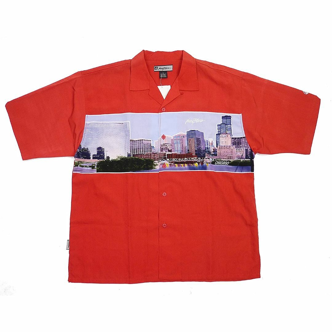 ジョニーブレイズ City Chicago シカゴ 半袖 シャツ XL