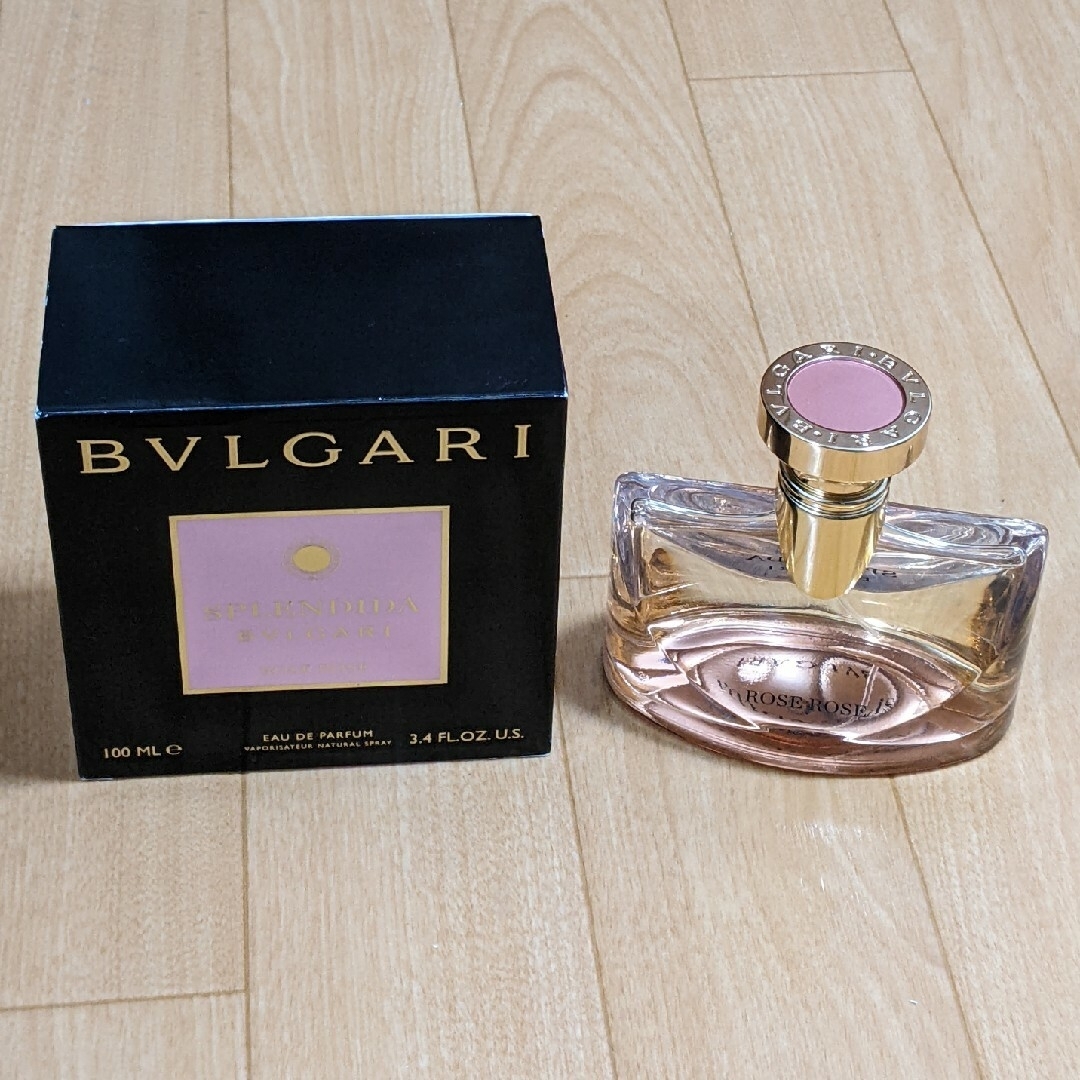 新品/BVLGARIスプレンディダローズローズオードパルファム100ml送料込