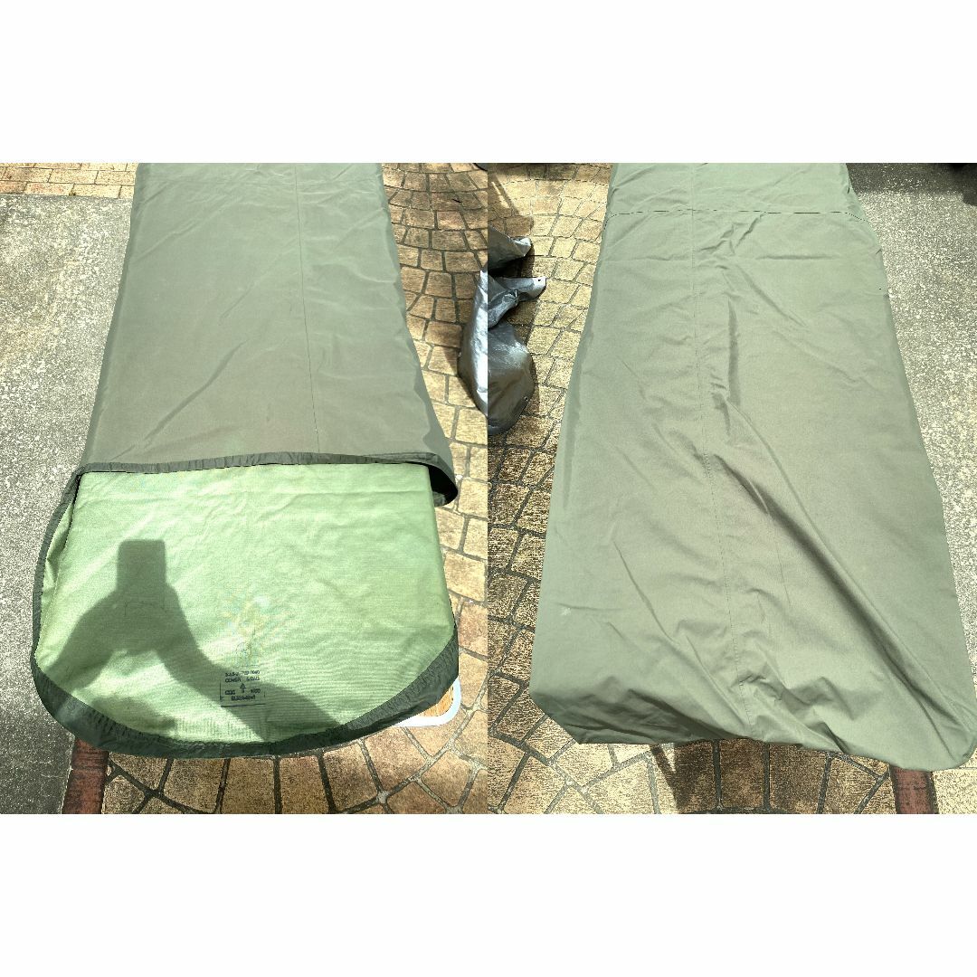 イギリス軍放出品 純正シェラフカバー bivy ゴアテックス 寝袋 米軍