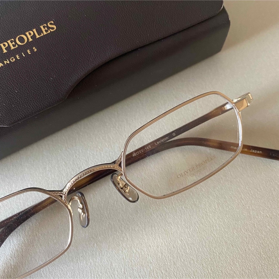 ファッション小物OV182 新品 OLIVER PEOPLES Leviston G メガネ