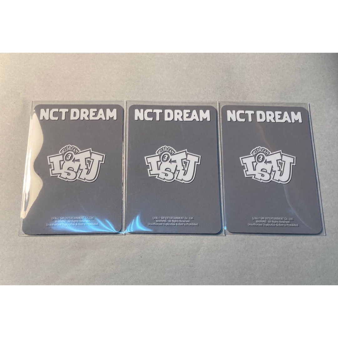 NCT DREAM - ISTJ 7Dream QR Ver トレカ 3種セット