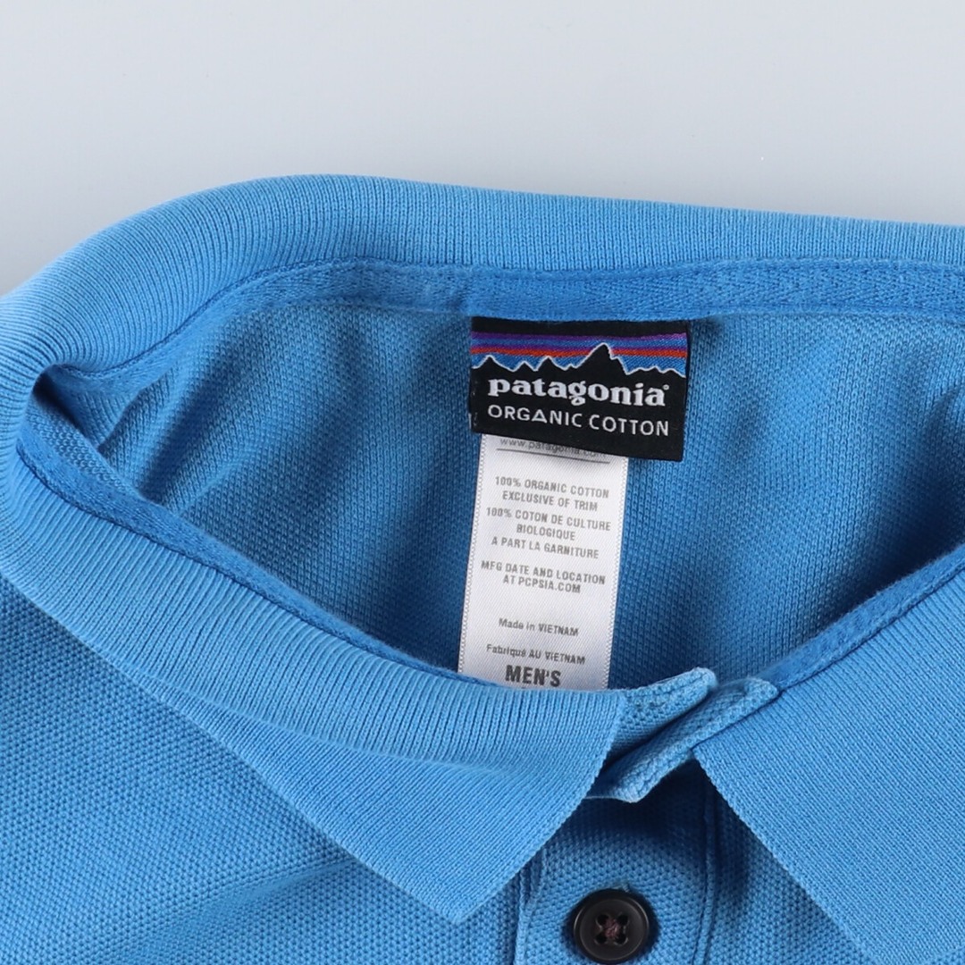 パタゴニア Patagonia ORGANIC COTTON オーガニックコットン 半袖 ポロシャツ メンズXL /eaa356218