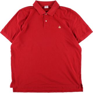 ブルックスブラザース(Brooks Brothers)の古着 ブルックスブラザーズ Brooks Brothers 半袖 ポロシャツ メンズXL /eaa355797(ポロシャツ)