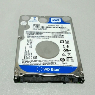 ウェスタンデジタル(Western Digital)のWDC WD5000LPCX 2.5"/500GB/5400rpm/7mmHDD(PCパーツ)