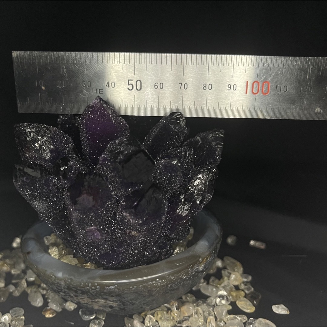 紫水晶　天然石　水晶クラスター　クォーツ　アメシスト 風水 浄化 パワーストーン 5