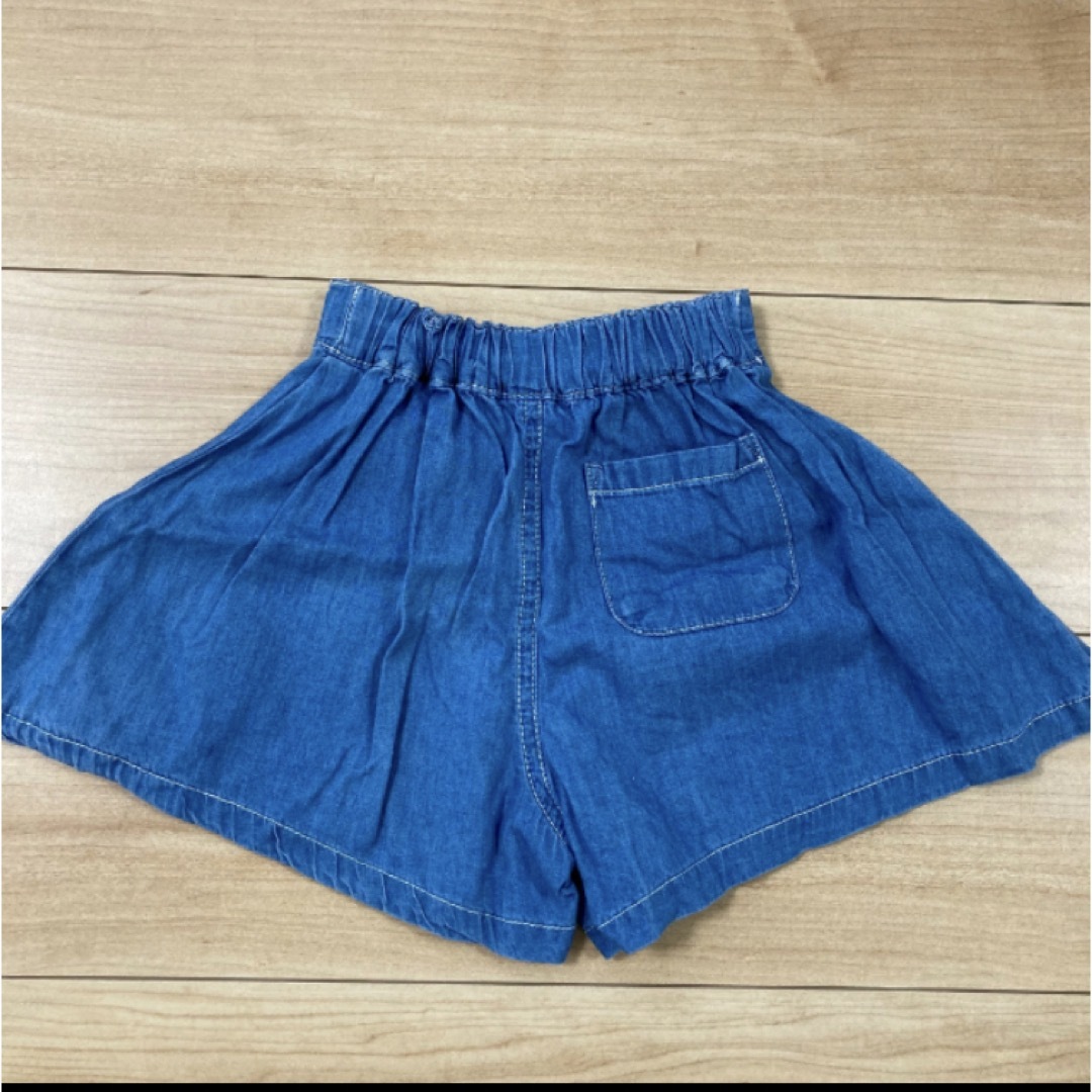 西松屋(ニシマツヤ)の90 ショートパンツ　キュロット　女の子 キッズ/ベビー/マタニティのキッズ服女の子用(90cm~)(パンツ/スパッツ)の商品写真