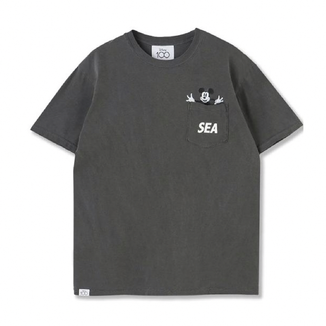 トップスWIND AND SEA MICKEY MOUSE POCKET TEE