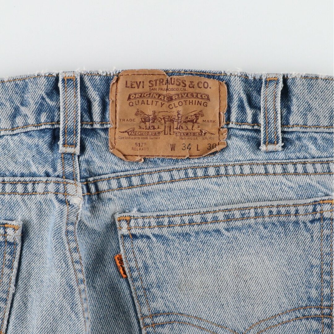 Levi’s リーバイス 502 リメイク ブリーチ テーパードデニム L