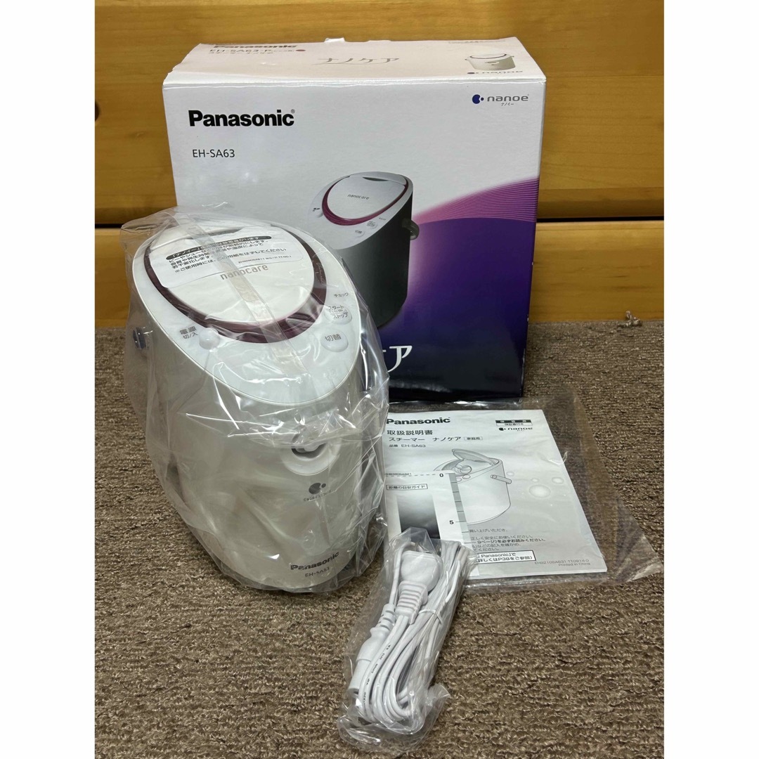 Panasonic(EH-SA3A-P)ピンク調 スチーマーナノケア