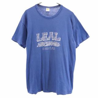 80年代 ラッセル Russell プリントTシャツ USA製 メンズM ヴィンテージ /eaa350814