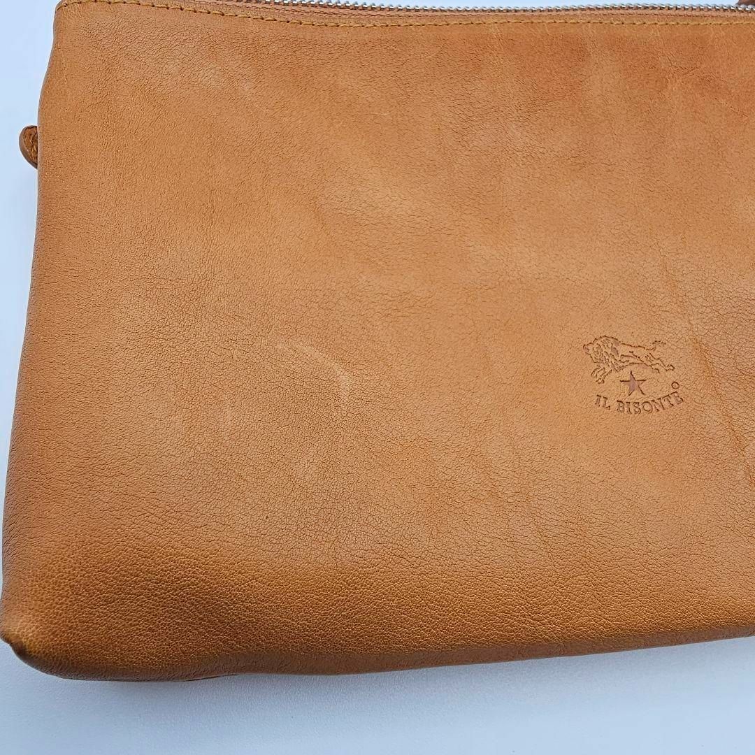 IL BISONTE LEATHER POUCH　イルビゾンテ　レザーポーチ