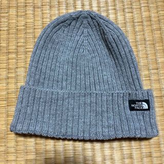 【新品未使用】The North Face ニット帽　グレー(ニット帽/ビーニー)