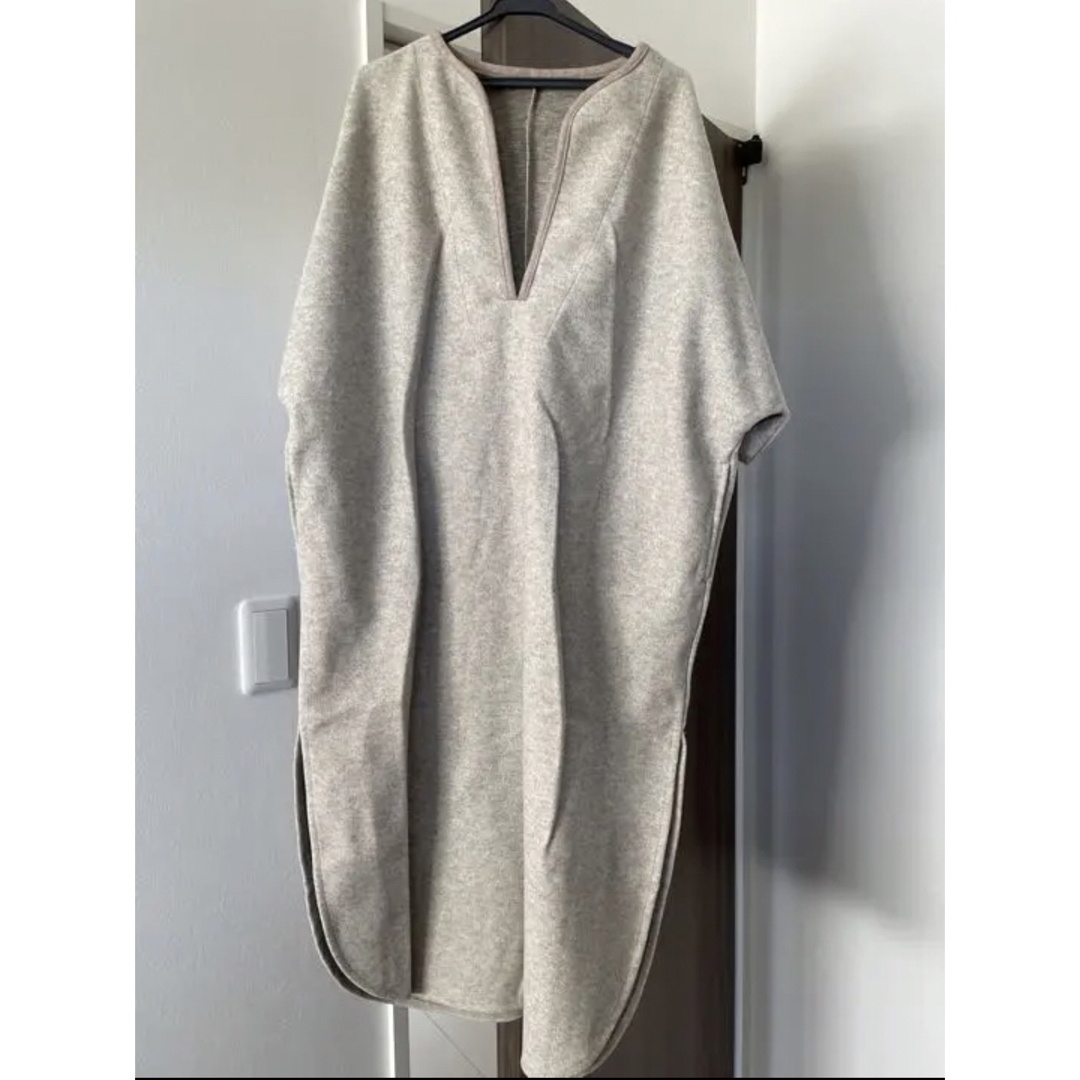 willfully piping 2types kaftan op - ひざ丈ワンピース