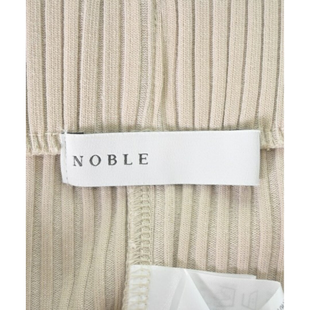 Noble(ノーブル)のNOBLE ノーブル ロング・マキシ丈スカート 36(S位) ベージュ 【古着】【中古】 レディースのスカート(ロングスカート)の商品写真