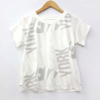 アザー(other)のダンスキン DANSKIN フィットネス 速乾 プリントＴシャツ M ホワイト(Tシャツ(半袖/袖なし))