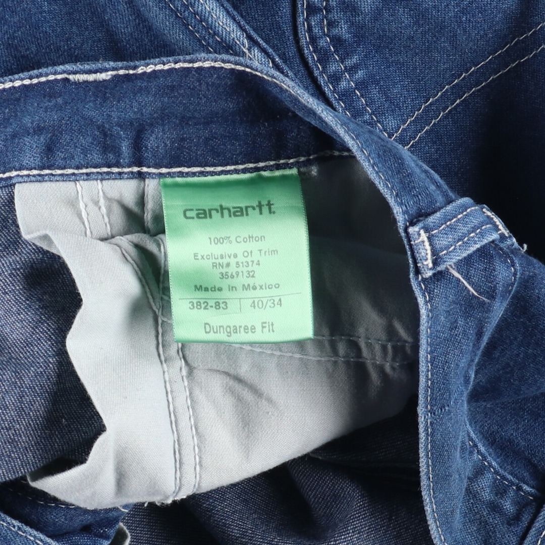 carhartt(カーハート)の古着 ビッグサイズ カーハート Carhartt Dungaree Fit デニムペインターパンツ メンズw41 /eaa354484 メンズのパンツ(ワークパンツ/カーゴパンツ)の商品写真