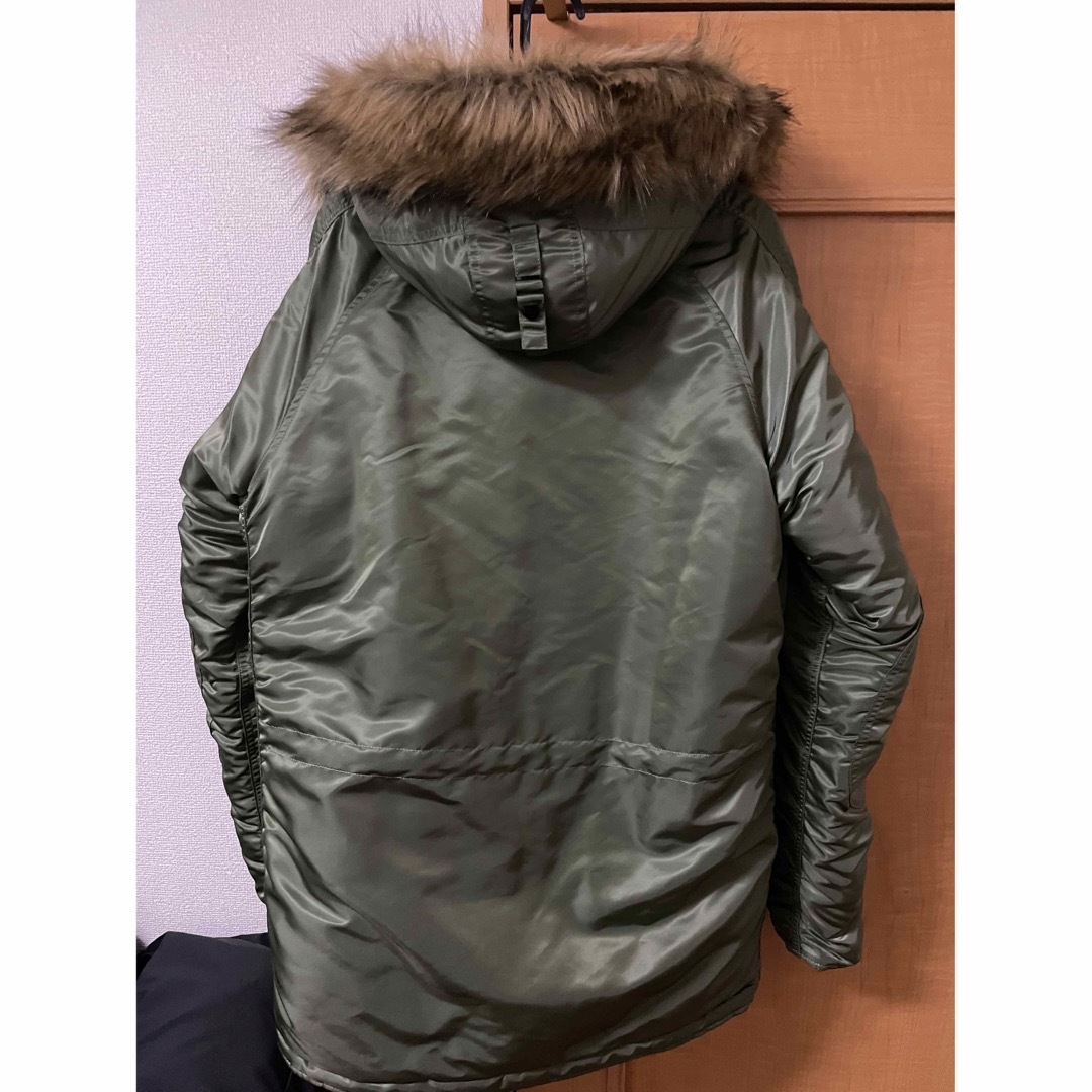 ALPHA INDUSTRIES - alpha N-3B ミリタリーファーコート Lサイズの通販