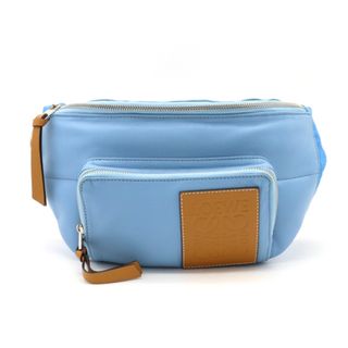 LOEWE ロエベ BUMBAG PUFFY ボディバッグ ブラウン キャンバス