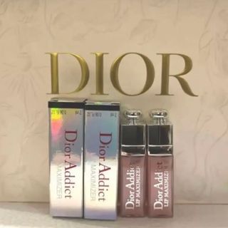 ディオール(Dior)のDIOR マキシマイザー ミニサイズ 2本(リップケア/リップクリーム)