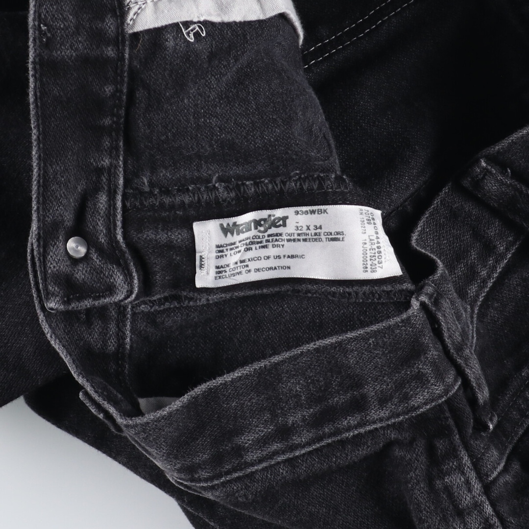 Wrangler - 古着 90年代 ラングラー Wrangler ブラックジーンズ デニム