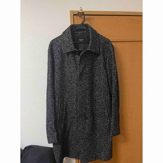 メンズビギ(MEN'S BIGI)のMENS BIGI   ヘリンボーン　コート(ピーコート)