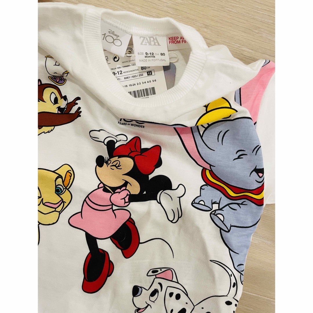 ZARA KIDS ザラ ベビー ディズニー ミニー フレンズ Tシャツの通販 by 発送17日までお休み！もも☆'s  shop｜ザラキッズならラクマ