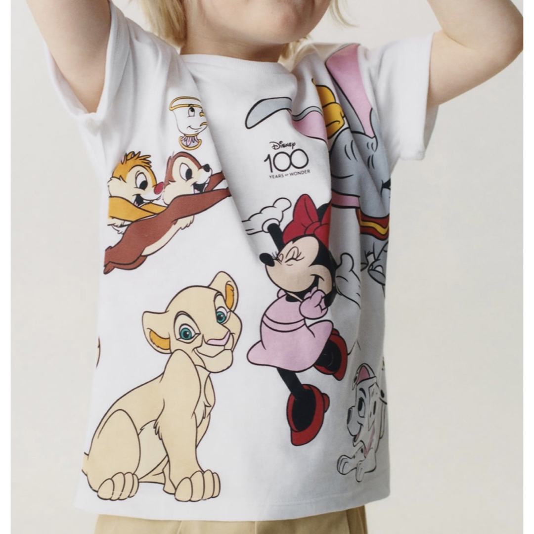 ZARA KIDS(ザラキッズ)のザラ ベビー ディズニー ミニー フレンズ Tシャツ キッズ/ベビー/マタニティのベビー服(~85cm)(Ｔシャツ)の商品写真