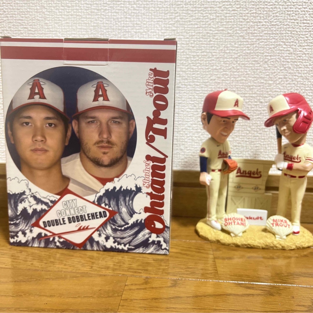 エンゼルス 大谷翔平 ×トラウト トラウタニ ボブルヘッド ② 