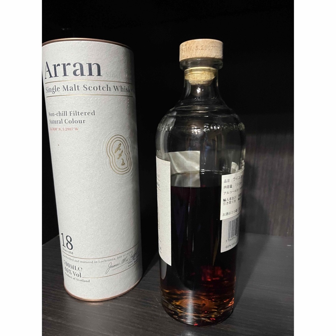 アラン18年 Arran ウイスキー 空瓶 1