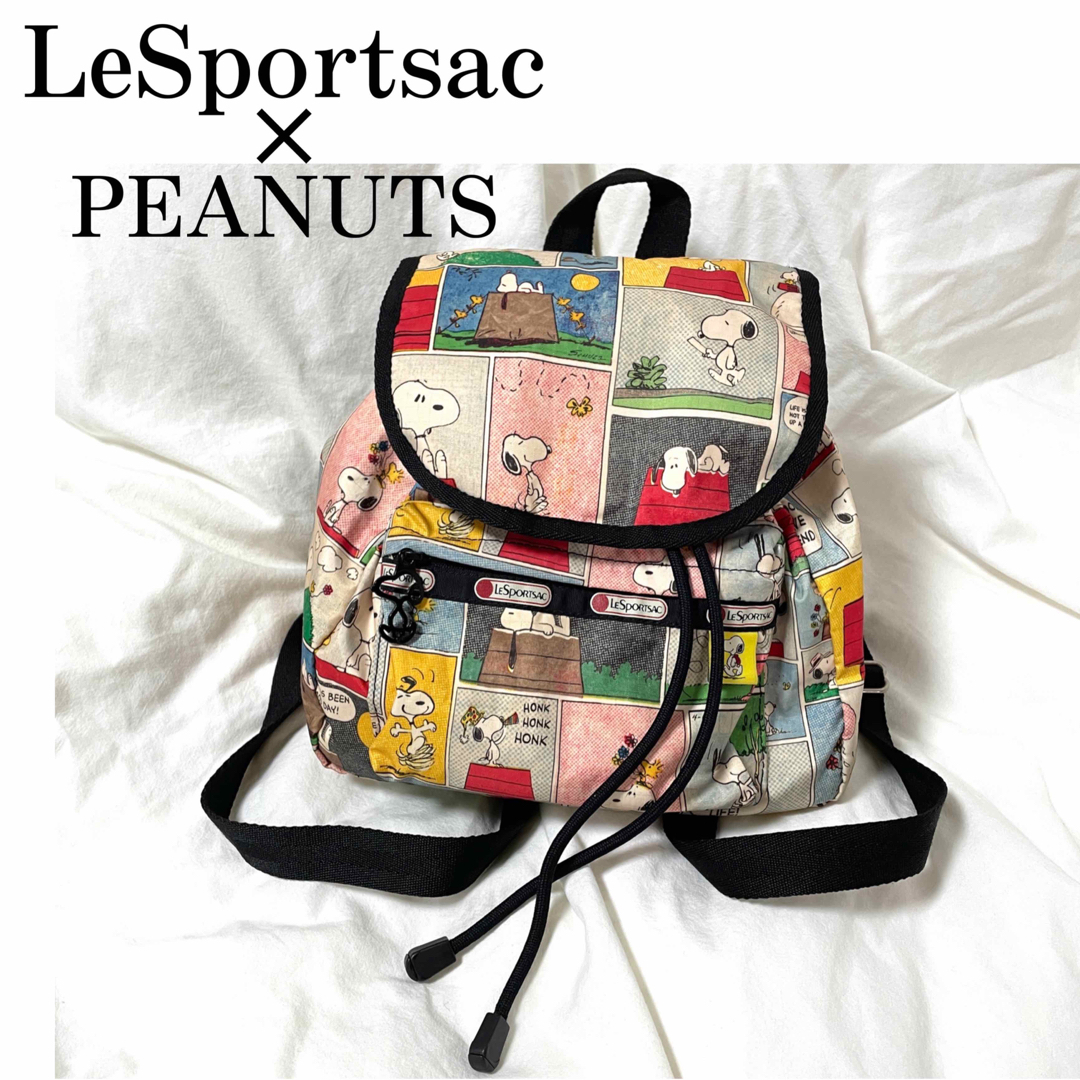 LeSportsac - 希少【LeSportsac×PEANUTS】スヌーピー コミック柄 ミニ ...