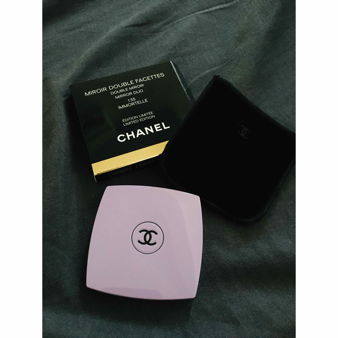 ★新品未開封★ CHANEL 限定 ミラー 135 IMMORTELLEパープル