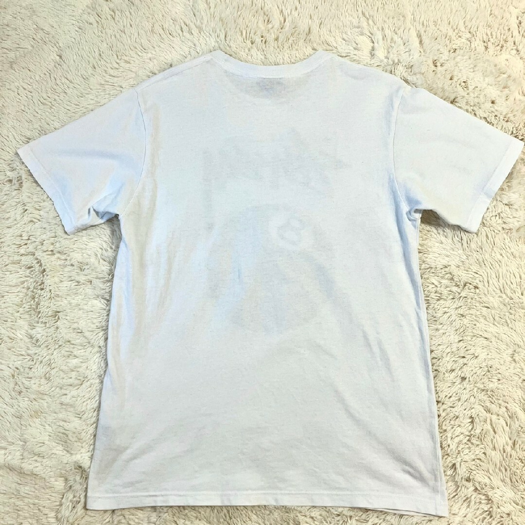 STUSSY - ☆Stussy☆ステューシー 8ボール ロゴプリント Tシャツ 白 M