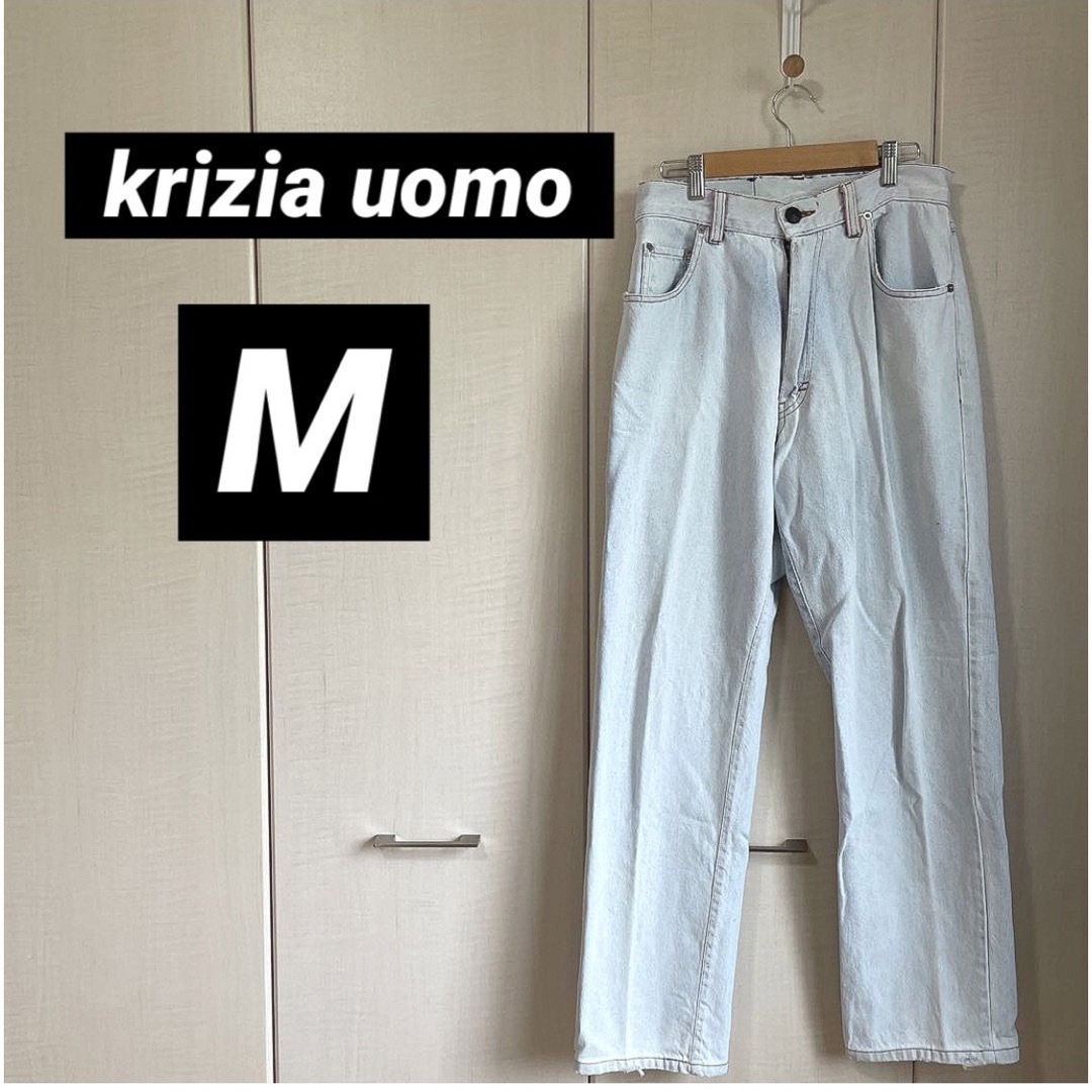 KRIZIA(クリツィア)のkrizia uomo クリッツアウォモ　ジーンズ　デニム　パンツ　M レディースのパンツ(デニム/ジーンズ)の商品写真