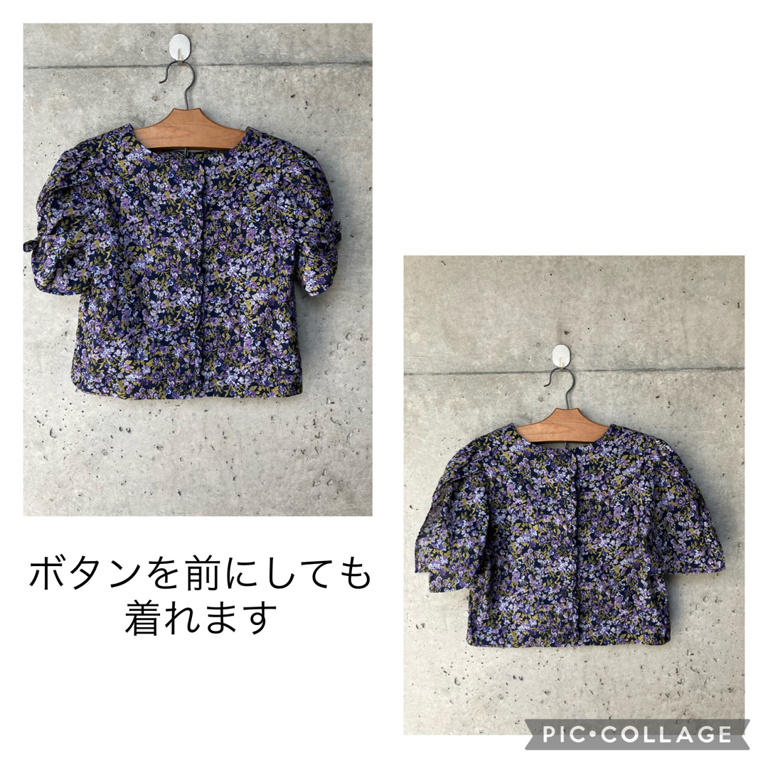 COMME CA ISM(コムサイズム)のコムサフィユ　ブラウス　120サイズ キッズ/ベビー/マタニティのキッズ服女の子用(90cm~)(ブラウス)の商品写真