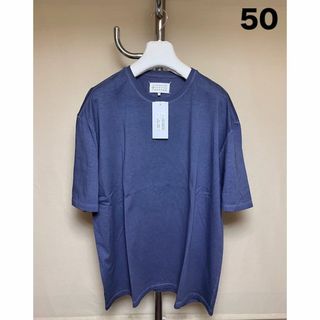 マルタンマルジェラ(Maison Martin Margiela)の新品 50 21ss マルジェラ ガーメントダイTシャツ ブルー　2597(Tシャツ/カットソー(半袖/袖なし))