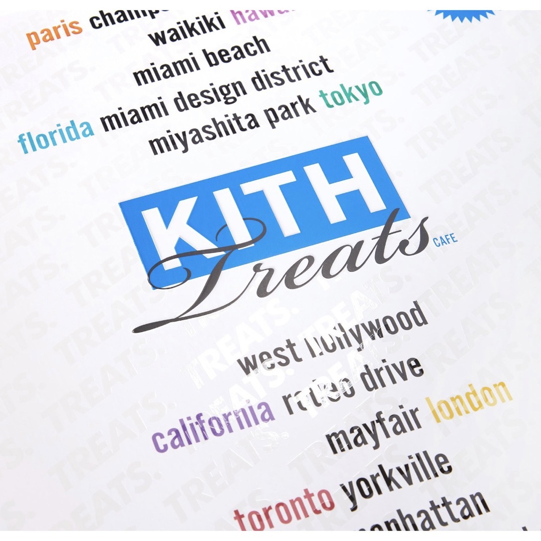 Kith Treats California Café Tee Mサイズ