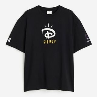 ディズニー(Disney)のDisney100 H&M ルーズフィットTシャツ Mサイズ(Tシャツ/カットソー(半袖/袖なし))