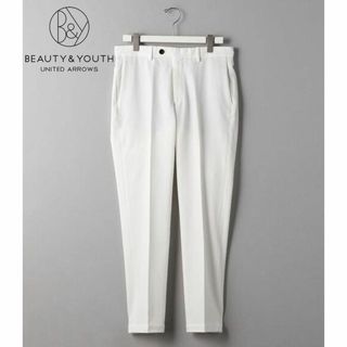 ビューティアンドユースユナイテッドアローズ(BEAUTY&YOUTH UNITED ARROWS)のB&Y ユナイテッドアローズ ジャージ素材 スラックス パンツ ホワイト 白 M(スラックス)