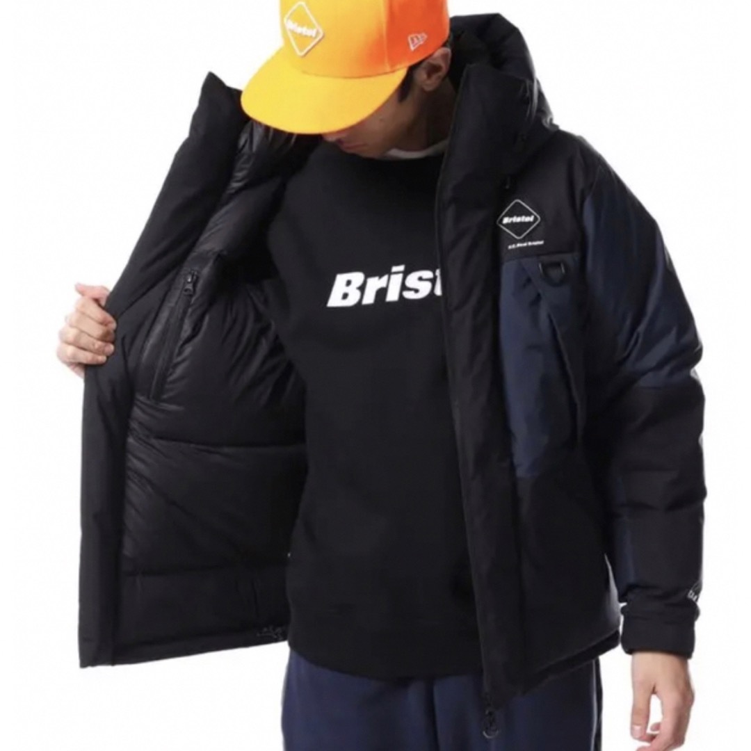 F.C.Real Bristol DOWN BENCH PARKA 紺 L