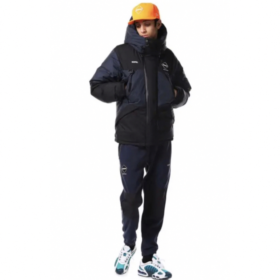 F.C.Real Bristol DOWN BENCH PARKA 紺 L
