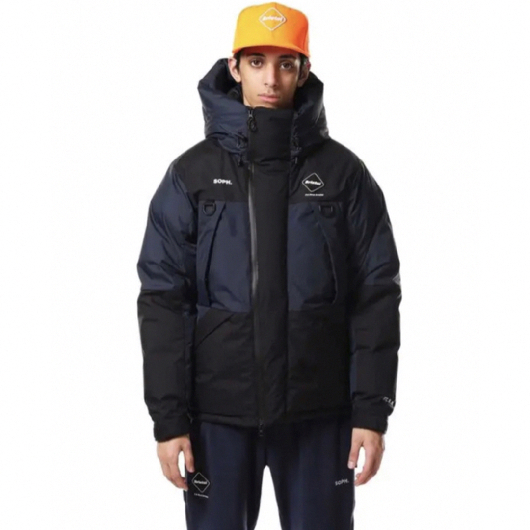 F.C.Real Bristol DOWN BENCH PARKA 紺 L