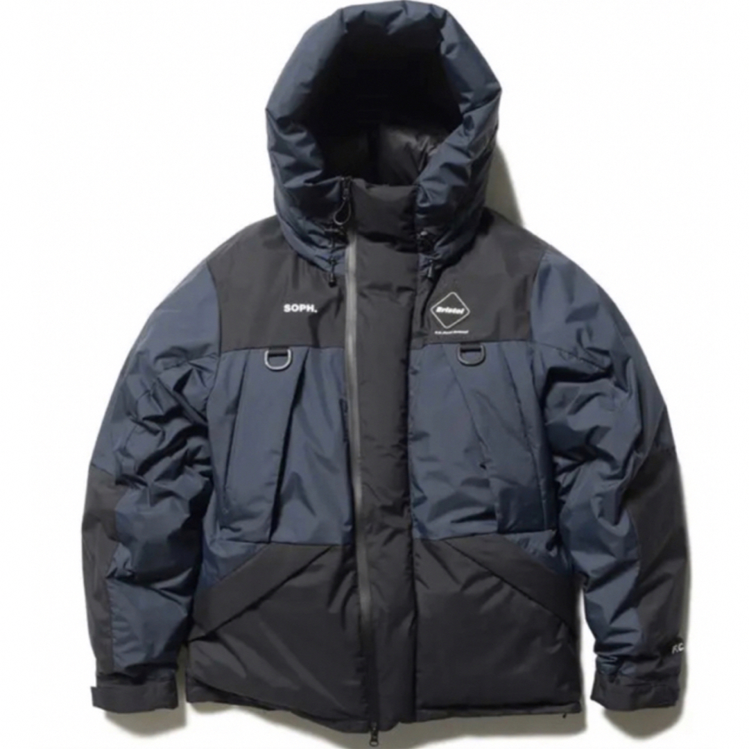 F.C.Real Bristol DOWN BENCH PARKA 紺 L | フリマアプリ ラクマ