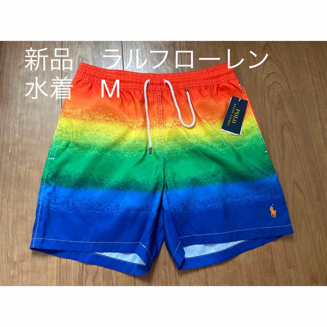 POLO RALPH LAUREN(ポロラルフローレン)の新品　ラルフローレン　水着　メンズ　M メンズの水着/浴衣(水着)の商品写真