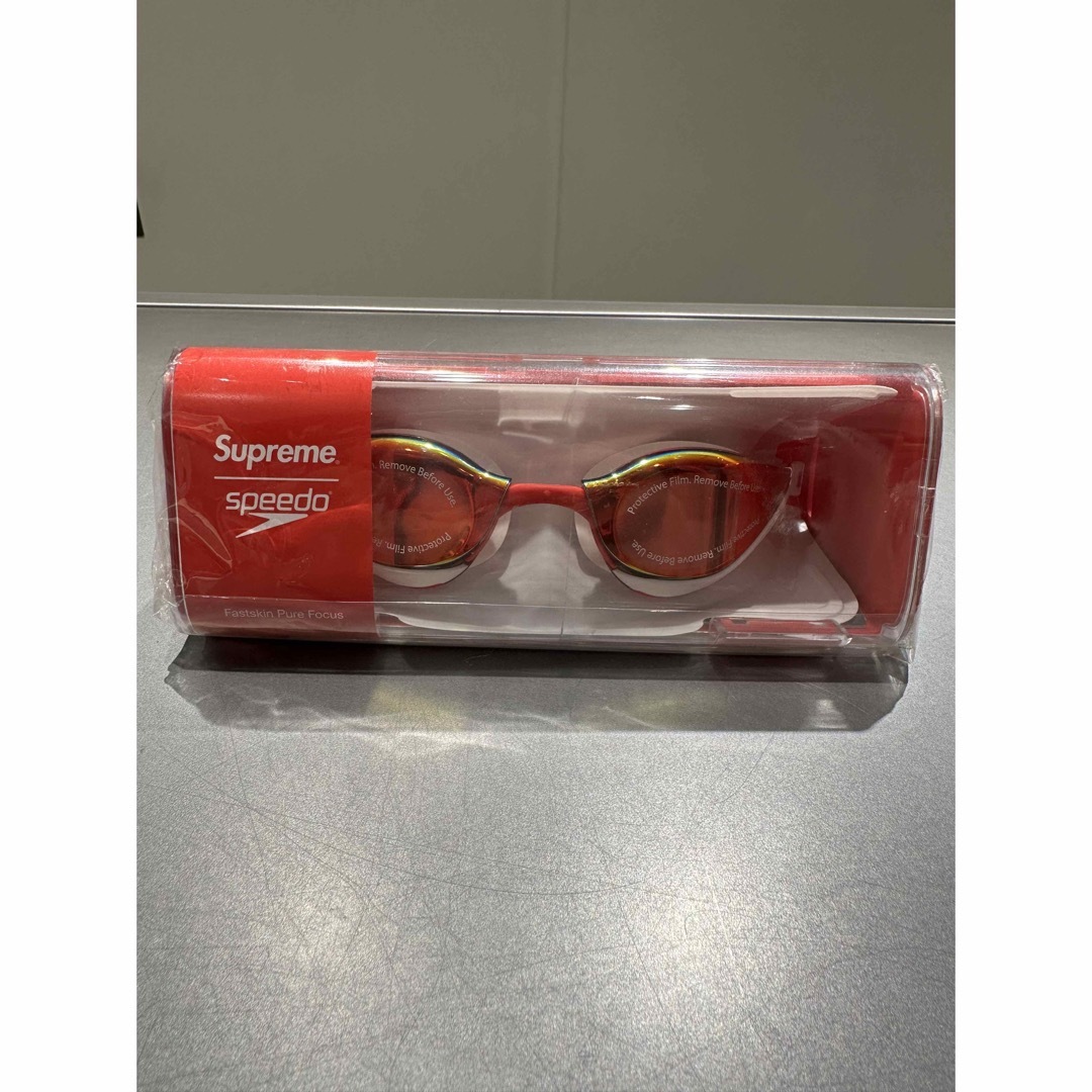 20SS  Supreme  Speedo Swim Goggle white