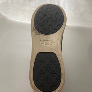 UGG W CROFT LUXE QUILTレザースニーカーブーツ 24cm