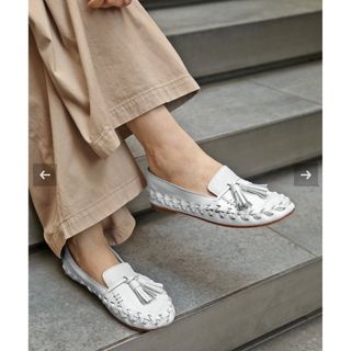 ドゥーズィエムクラス(DEUXIEME CLASSE)のSPELTA/moccasins スペルタ　モカシン35(スリッポン/モカシン)