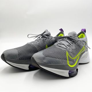 ナイキ(NIKE)のNIKE【極美品】ナイキ エア ズーム テンポ ネクスト％ 26.5cm グレー(スニーカー)